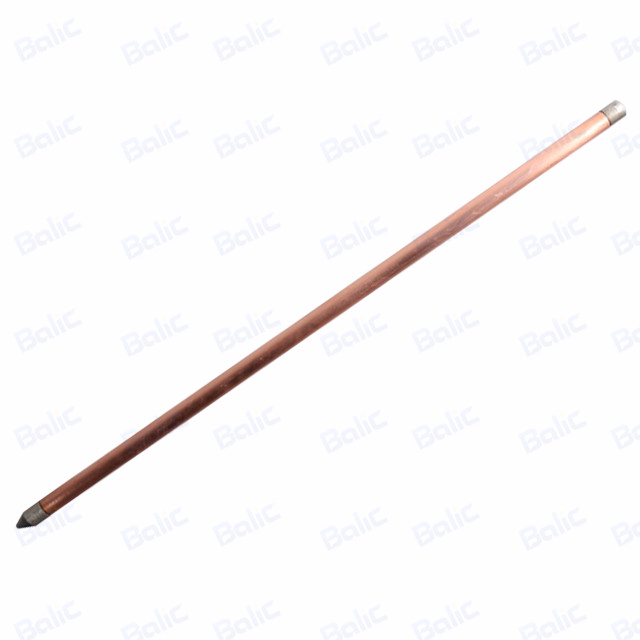 Solid Copper And Stainless Steel Earth Rod