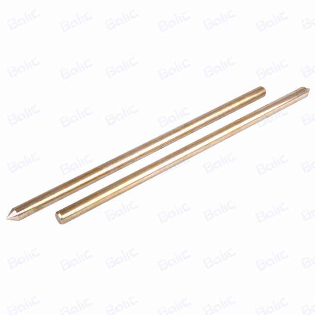 Solid Copper Ground Rod, Pointed